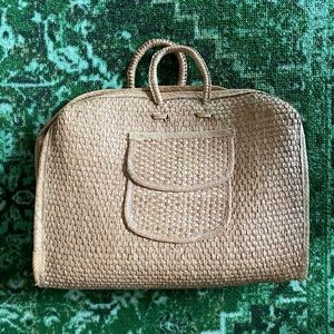 Vintage Rattan Bag